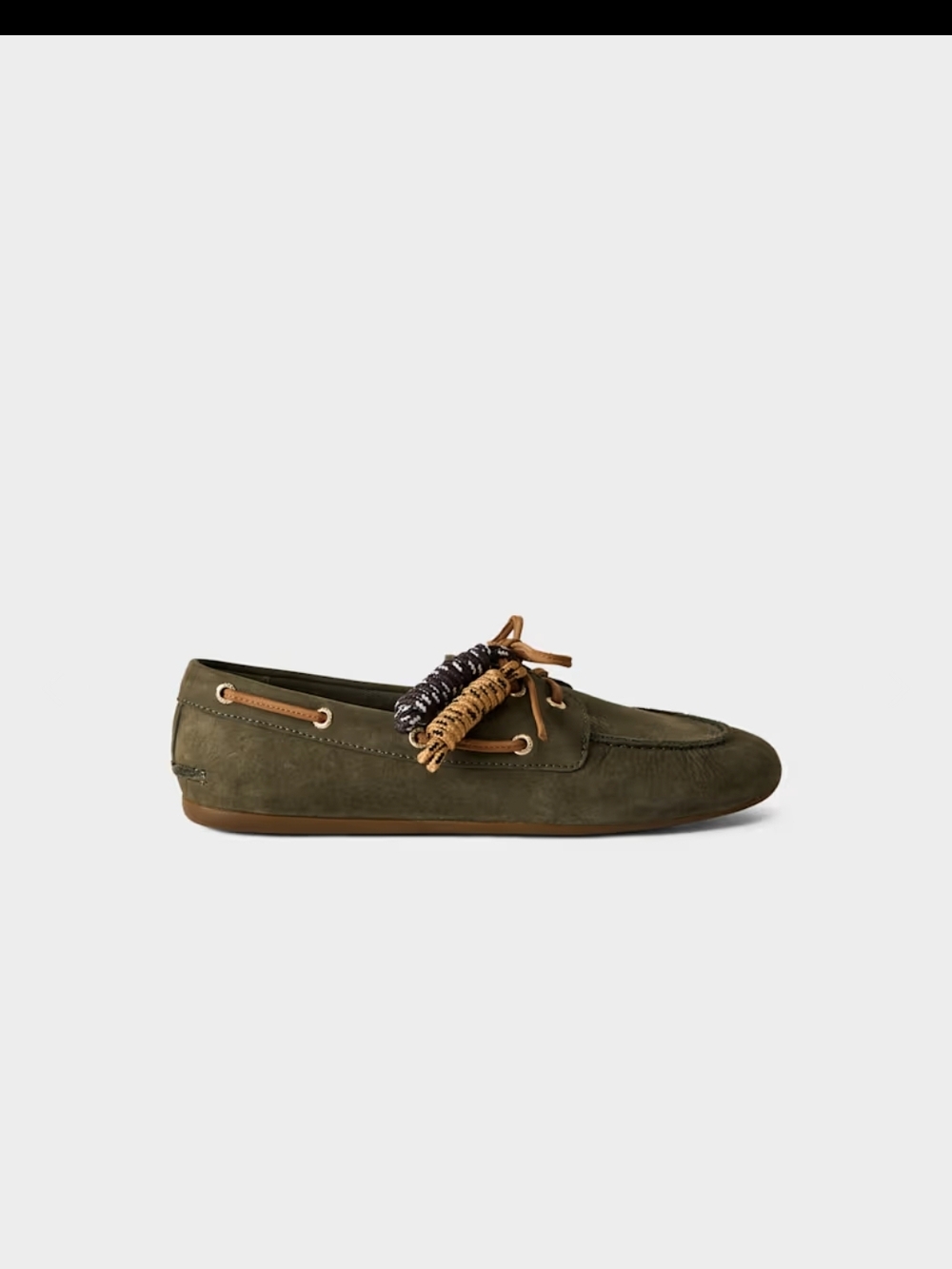 Sperry x Aritzia Slim Boat Shoe - Nubuck Leather - Picture 6 of 9